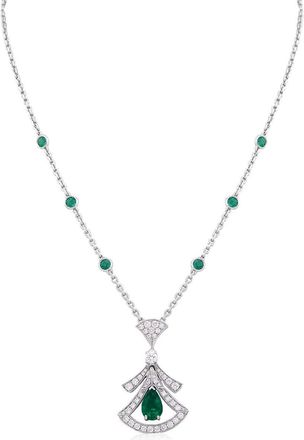 Bulgari Divas Dream 18 kt White Gold Openwork Necklace