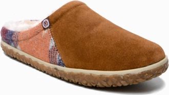Minnetonka Womens Tahoe Clogs In Brown Multi