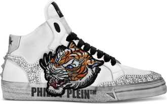 Philipp Plein Sneakers Retrokickz Tiger - Bianco