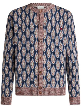 Etro Vest met ronde hals - Blauw