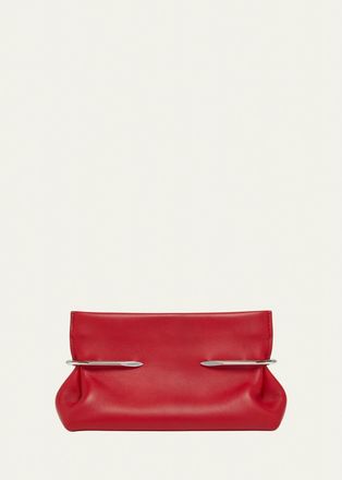 Givenchy Pinch Soft Leather Clutch Bag