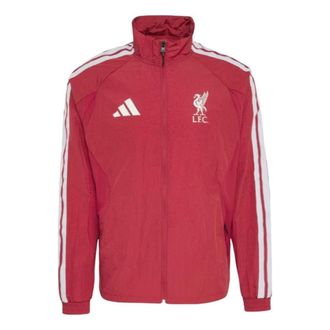 adidas Liverpool FC Home Anthem Jacket Asia Sizing Active Maroon KV6736