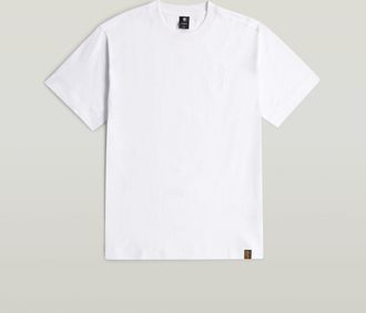 G-Star Back Graphic T-Shirt - Wit - Heren