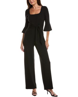 Adrianna Papell Tie Front Jumpsuit