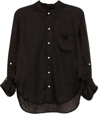 Citizens Of Humanity Camicia Kayla Shrunken - Marrone