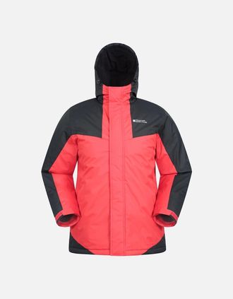 Mountain Warehouse Mens Mountain Warehouse Mens Dusk III Ski Jacket - Red - Size: 38/Regular