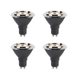 LUEDD LED lamp - set van 4 - GU10 - 6W - 2700K - 450LM - dimbaar
