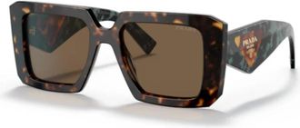 Prada PR 23Ys Zonnebril - unisex - Zonnebrillen - Bruin - 52 MM - Accessoires