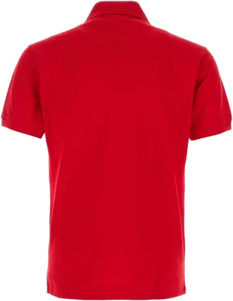 Lacoste Piquet Cotton Polo - Red