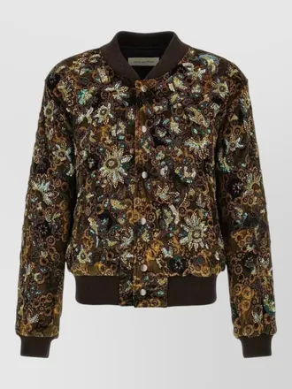 Dries Van Noten embellished bomber jacket