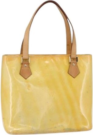 Louis Vuitton Pre-owned Handbags, female, Yellow, Size: ONE SIZE Pre-owned Leather Handbag