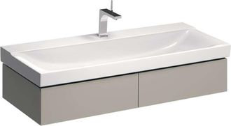 Keramag Keramag - Geberit Xeno 2 Mueble Bajo Lavabo, 1174x220x462mm, 2 Cajones