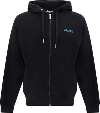 Versace Black Cotton Mens Sweatshirt