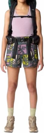Mountain Hardwear Trail Sender Pull-On Shorts In Volcanic Meadows Print