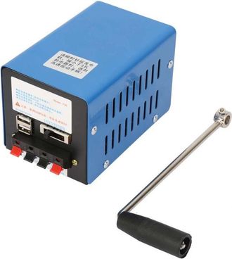 OEM Generador Port&aacute;til De Manivela, Generador En Miniatura, Generador De Manivela, Generador De Agua Potable De 2000 Rpm Con Manivela Y Carga Usb