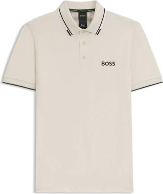 HUGO BOSS Paddy Stretch Pique Regular-Fit Polo Shirt, Size XX-Large