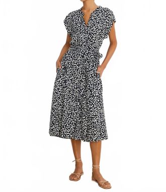 Nic+Zoe Sonni Shirt Dress In Multi Indigo