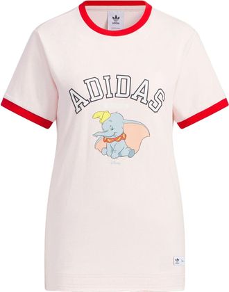 adidas (WMNS) adidas originals x disney Logo T-Shirts Pink IN1064