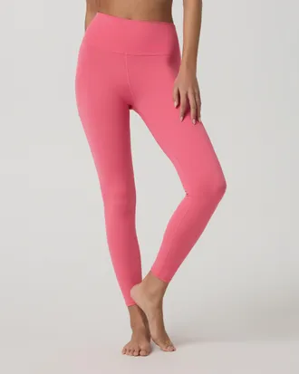 Vuori Clothing AllTheFeels Legging - Long | Sunset Pink | XS, Size Extra Small