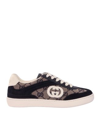 Gucci Sneaker in pelle, R.S. Pelle scamosciata Sw