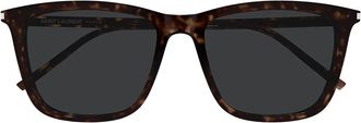 Saint Laurent Sunglasses Sl 851 002 Brown/Dark Gray Unisex