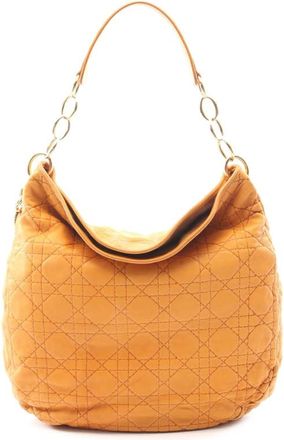 Dior Pre-owned Dior Lambskin Cannage Hobo Ladies HYPSOHXP1E6U11E2