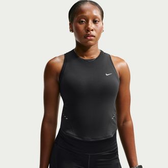Nike Womens Swift Dri-FIT Seamless Running Tank Top in Blue | IO7858-468