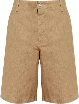 Jacquemus Buttoned Denim Shorts