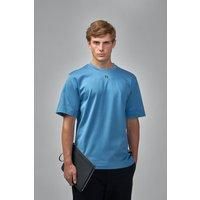 Fendi Cotton T-Shirt with FF Metal Detail