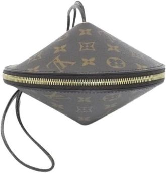 Louis Vuitton Pre-owned Clutches, female, Brown, Size: ONE SIZE Pre-owned Canvas louis-vuitton-bags