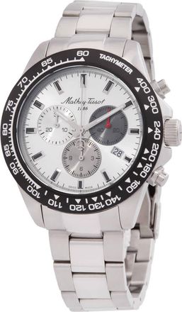 Mathey-Tissot Chrono II Chronograph Quartz White Dial Mens Watch H938CHAS