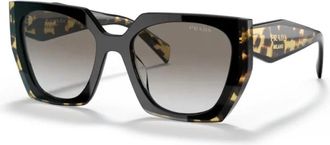 Prada Stijlvolle zwarte zonnebril - unisex - Zonnebrillen - Zwart - 54 MM - Accessoires