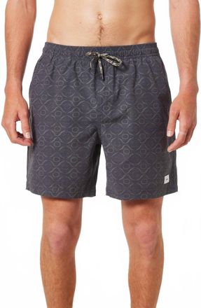 KATIN Mens Amalfi Volley In Black Wash