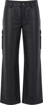 Carhartt Work in Progress Pantaloni Arizona in finta pelle - - Trousers - Donna - Nero - S