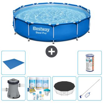 Bestway Piscina Bestway Steel Pro Redonda - 366x76 Cm - 8-piezas S21595