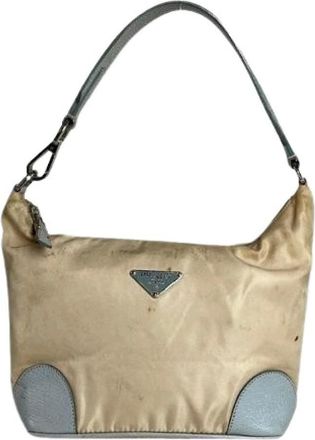 Prada Pre-owned Shoulder Bags, female, Blue, Size: ONE SIZE Pre-owned Vintage Shoulder Bag