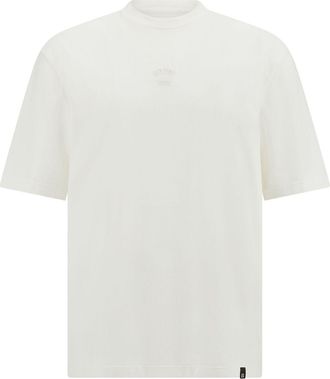 Boggi Milano Katoenen jersey T-shirt - Wit
