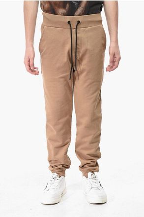 Iceberg Brushed Cotton Joggers with Ribbed Cuffs size S