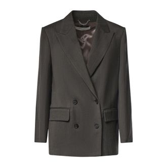 Golden Goose Journey Double-Breasted Blazer - Dames - Jassen - Grijs - Maat: XS Wol