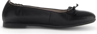 Gabor Ballerinas voor dames - Dames - Ballerinas - Zwart - 38 EU - Leer - Schoenen