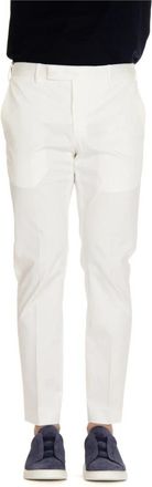 Pantaloni Torino Dieci Slim-fit Broek - Heren - Slim Fit Broeken - Wit - XL - Broeken