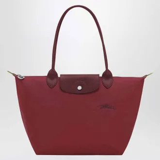 Longchamp Pomegranate Coloured Le Pliage Green M Bag