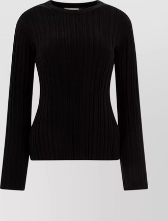 Loulou Studio silk crewneck t-shirt