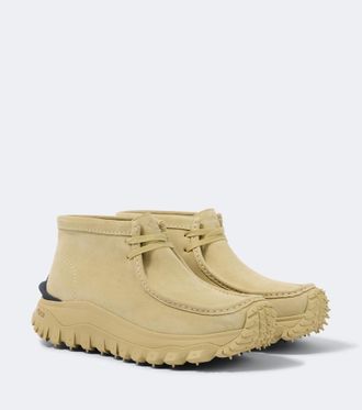 Moncler x Clarks Trailgrip Wallabee GTX suede sneakers