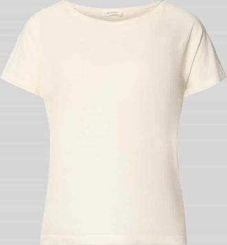 American Vintage American Vintage T-Shirt mit U-Boot-Ausschnitt Modell LALOOM in Ecru, Gr&ouml;&szlig;e L