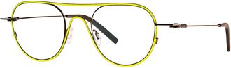 Theo Isotherm Optisch Montuur - unisex - Accessoires - Groen - Maat: 48 MM