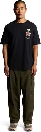 Lyle & Scott Rose And Crown Graphic T-shirt in Dark Navy at Nordstrom, Size Xx-Large