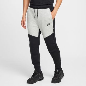 Nike Mens Tech Fleece Joggers - Black/Dark Grey Heather Size 3XL
