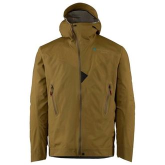 Kl&auml;ttermusen Vingtor Hood Jacket Regenjacke f&uuml;r Herren | braun