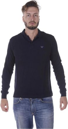 Armani Jeans 6Y6F296Jelz Polo Shirt - Heren - Polos - Blauw - S - Tops